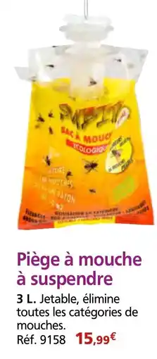 Provence Outillage Piège à mouche à suspendre offre