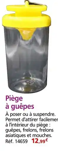 Provence Outillage Piège à guêpes offre
