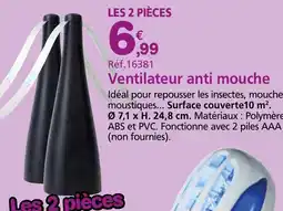 Provence Outillage Ventilateur anti mouche offre