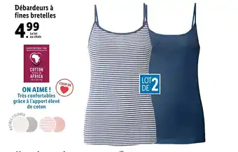 Lidl Débardeur à fines bretelles offre