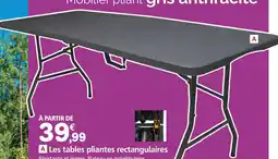 Provence Outillage Les tables pliantes rectangulaires offre