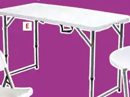 Provence Outillage Table pliante rectangulaire offre