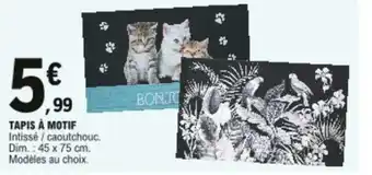 E.Leclerc Tapis à motif offre