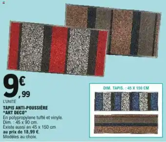 E.Leclerc Tapis anti-poussière offre