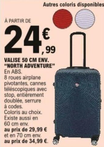 E.Leclerc Valise 50 cm env. offre