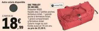 E.Leclerc Sac trolley 56 cm env. offre