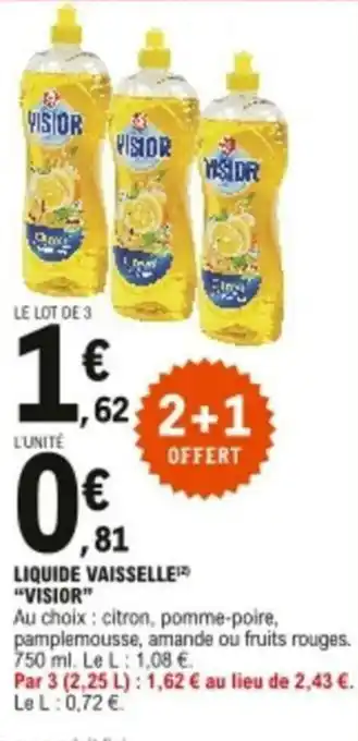 E.Leclerc Liquide vaisselle offre