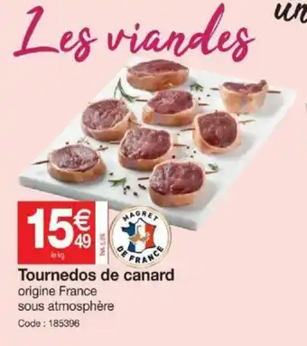 Promocash Tournedos de canard offre