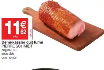 Promocash Demi-kassler cuit fumé offre