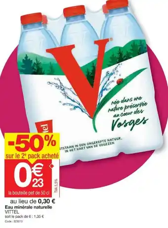 Promocash Eau Minérale Naturelle offre