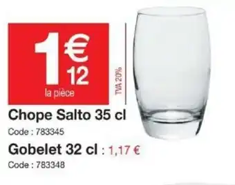 Chope salto 35cl