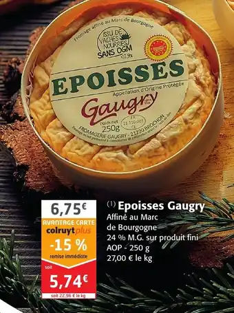 Epoisses Gaugry