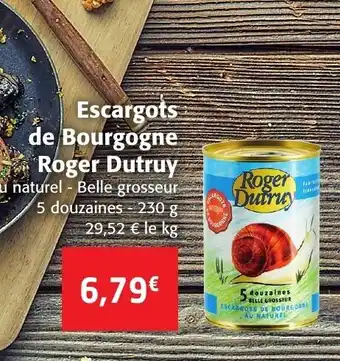 Colruyt Escargots de Bourgogne offre