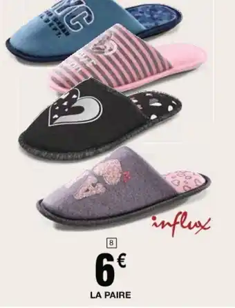 Cora x Carrefour Mule fantaisie femme ou homme offre