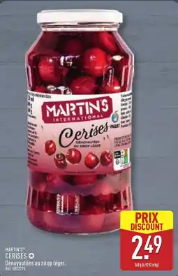 ALDI MARTIN'S CERISES offre