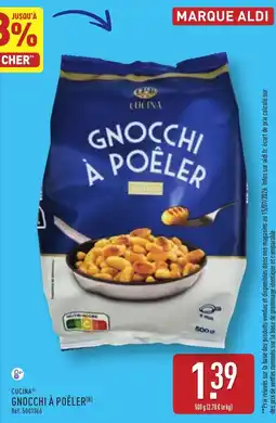 ALDI CUCINA GNOCCHI À POÊLER offre