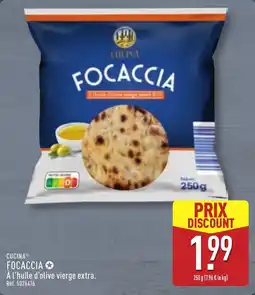 ALDI CUCINA FOCACCIA offre