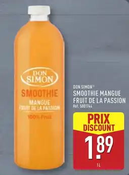 ALDI DON SIMON SMOOTHIE MANGUE FRUIT DE LA PASSION offre