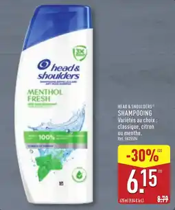 ALDI head&shoulders Shampooing offre