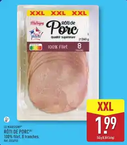 ALDI LE MARSIGNY RÔTI DE PORC offre