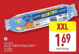 ALDI DAYLICIOUS PÂTES FEUILLETÉES offre