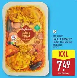 ALDI DAYLICIOUS PAËLLA ROYALE offre