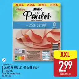 ALDI Marsigny Blanc de Poulet offre