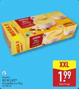 ALDI MILSANI RIZ AU LAIT offre