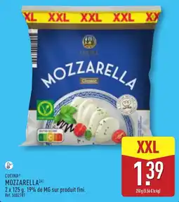 ALDI CUCINA MOZZARELLA offre