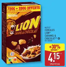 ALDI Nestlé Céréales Lion offre