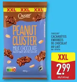 ALDI Choceur Cacahuètes enrobées de chocolat au lait offre