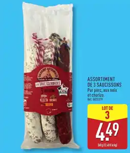 ALDI Saucissonnades Assortiment offre