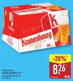 ALDI Kronenbourg Bière blonde offre