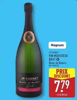 ALDI JP CHENET VIN MOUSSEUX BRUT offre