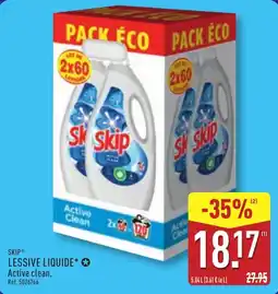 ALDI SKIP LESSIVE LIQUIDE* offre