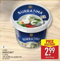 ALDI CUCINA BURRATINA offre