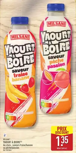 ALDI MILSANI YAOURT À BOIRE offre