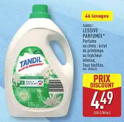 ALDI TANDIL LESSIVE PARFUMÉE offre