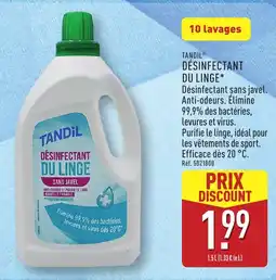 ALDI TANDIL DÉSINFECTANT DU LINGE offre
