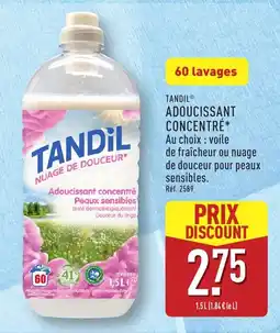 ALDI TANDiL Adoucissant concentré offre
