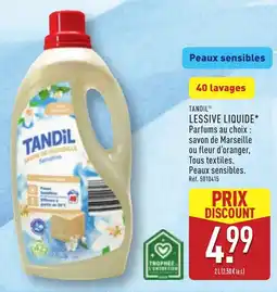 ALDI TANDiL Lessive liquide offre