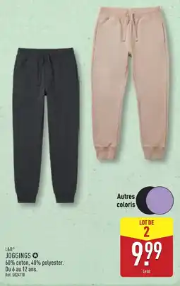 ALDI L&D JOGGINGS offre