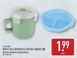 ALDI CROFTON BOÎTE OU COUVERCLE MICRO-ONDES offre