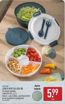 ALDI CROFTON LUNCH BOX SALADE offre