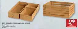 ALDI HOME CREATION BOÎTE DE RANGEMENT OU ORGANISATEUR DE TIROIR offre