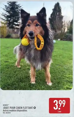 ALDI ROMÉO JOUET POUR CHIEN FLOTTANT offre