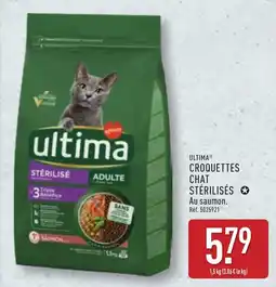 ALDI ultima CROQUETTES CHAT STÉRILISÉS offre
