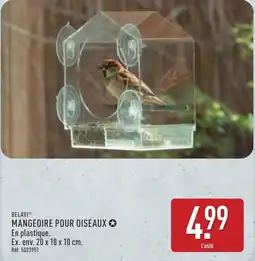 ALDI BELAVI MANGELOIRE POUR OISEAUX offre