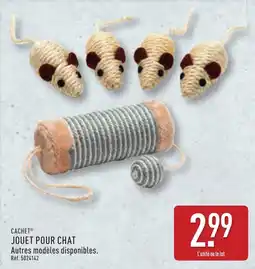 ALDI CACHET JOUET POUR CHAT offre