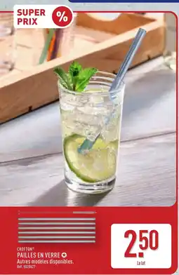 ALDI CROFTON PAILLES EN VERRE offre